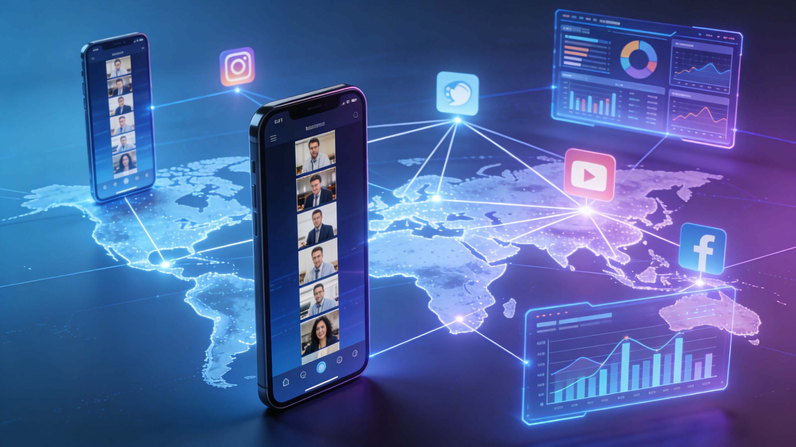 生成数字营销插画